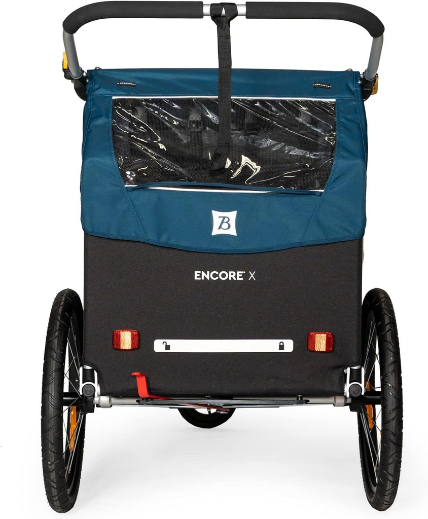 Burley Encore X 2 Seat Kids Bike Trailer and Stroller Tikes Bikes