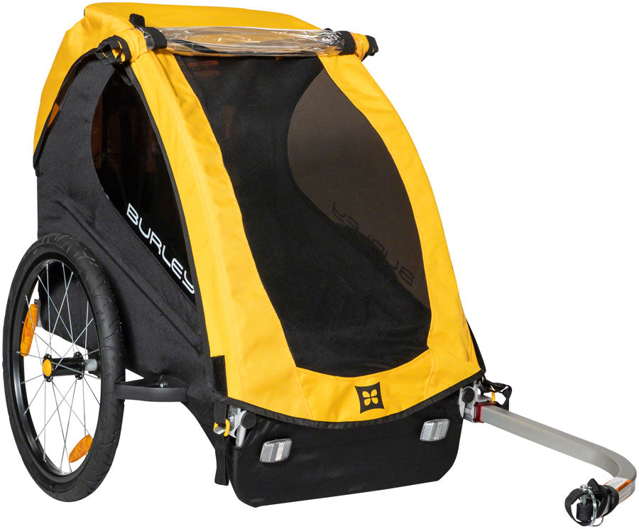 Burley Bee Kids Bike Trailer Yellow Tikes Bikes
