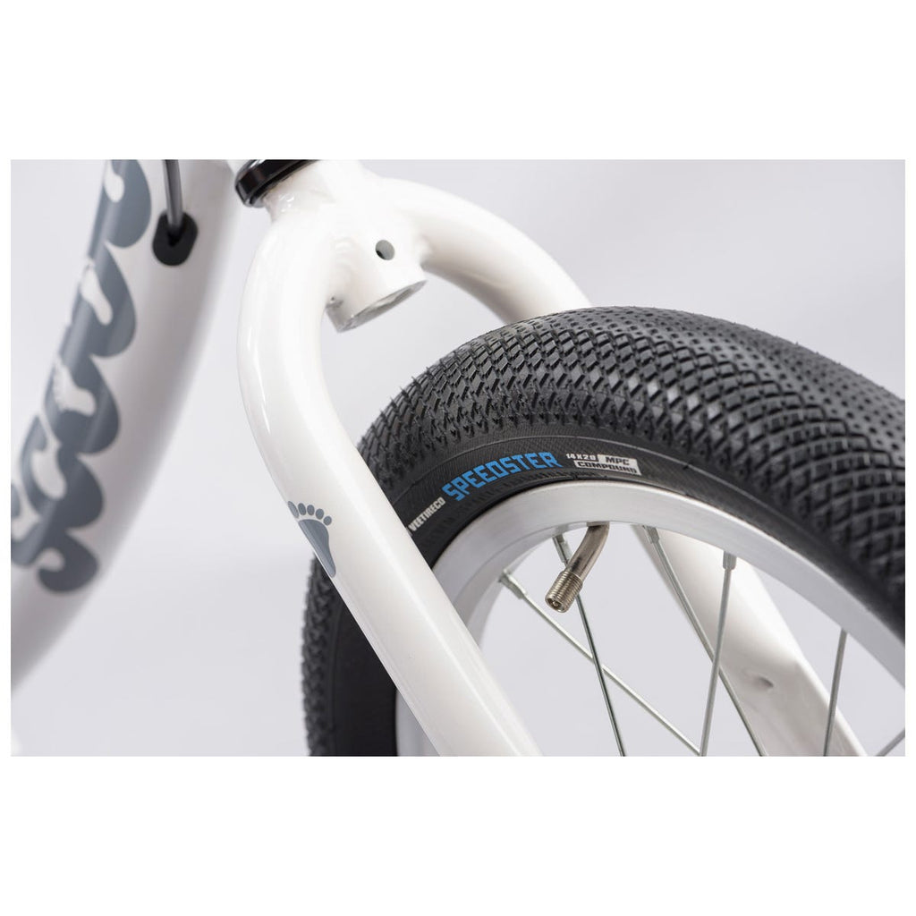 Ridgeback Scoot XL 14Inch Balance Bike in White Tikes Bikes