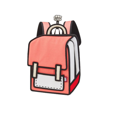 Spaceman Backpack Junior - Color Me - Waremelon red- Tikes Bikes