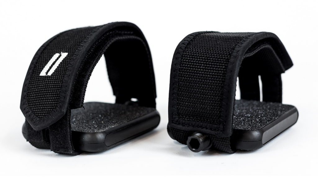 pedale schlaufe MOTO Platform Pedals with Straps "Motoschlappen" – Tikes Bikes