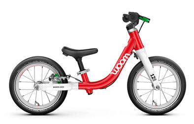 WOOM GO 1 Balance Bike woom red- tikes bikes