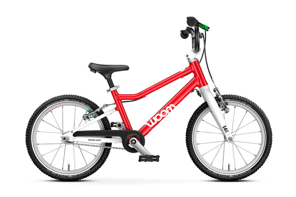 WOOM GO 3 Kids 16 inch Bike Woom Red - Tikes Bikes