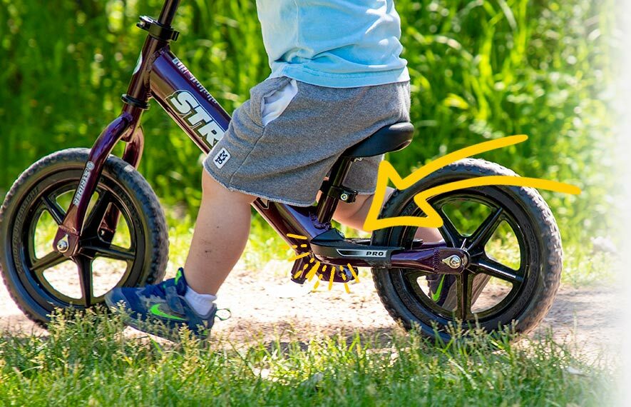 12 pedal bike Strider Pro 12" Kids' Balance Bike