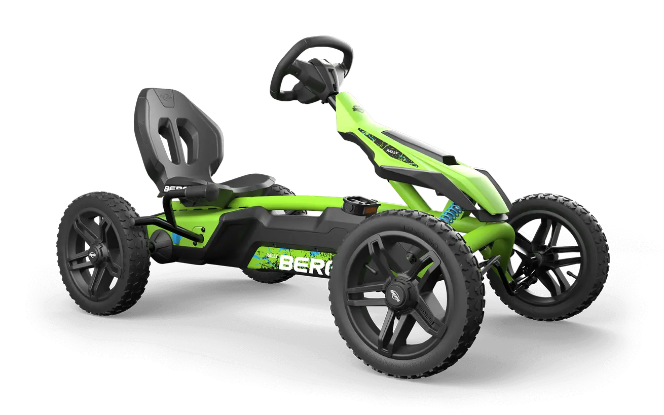 pedale go kart BERG Rally DRT Green Go-Kart – Tikes Bikes