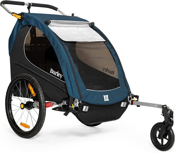 Burley Encore X, 2 Seat Kids Bike Trailer and Stroller