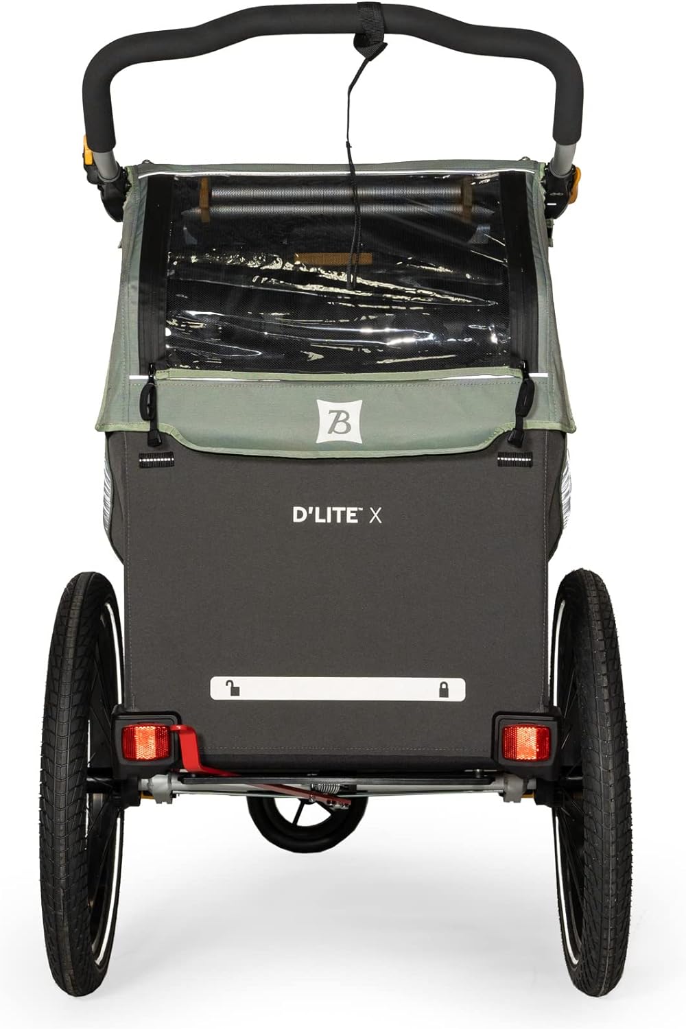 Burley D Lite X 1 and 2 Seat Kids Bike Trailer and Stroller
