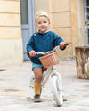 Baghera 12" Ivory White Balance Bike - Tikes bikes