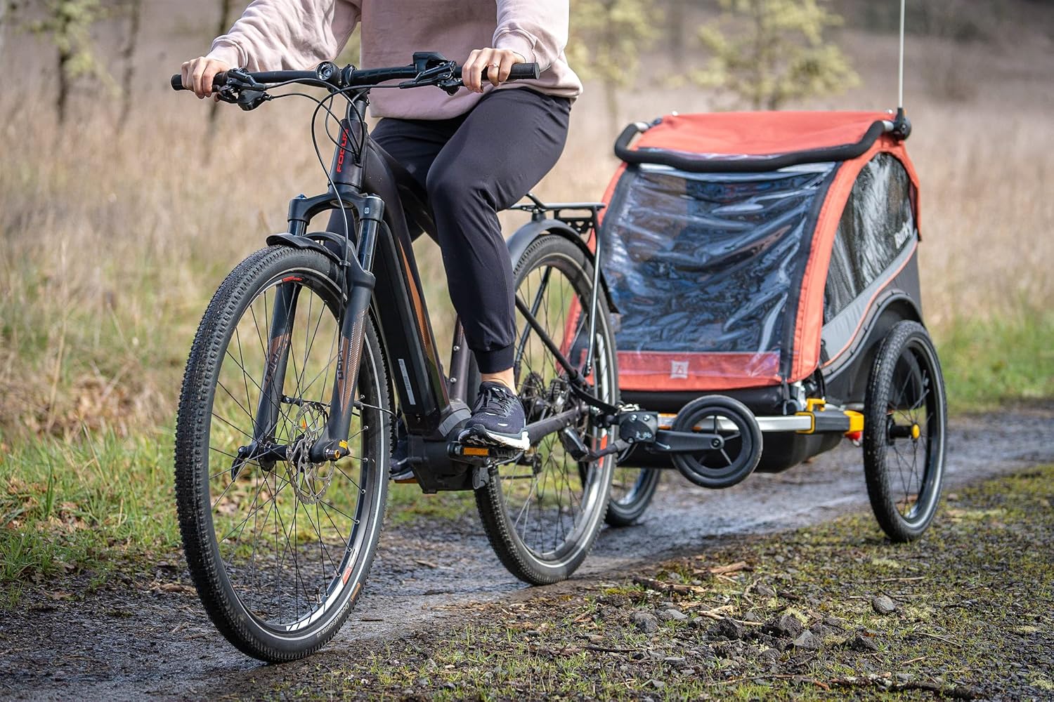 Tandem Bike Attachment Child Bike Ride Along Trailer Bike The Best