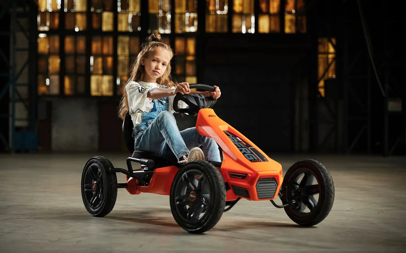 BERG Rally NRG Orange Go-Kart – Tikes Bikes