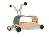 Wishbone Mini-Flip 3 in 1 Walker Ride-On, green