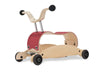Wishbone Mini-Flip 3 in 1 Walker Ride-On, raspberry