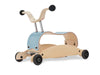 Wishbone Mini-Flip 3 in 1 Walker Ride-On, sky blue