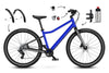 WOOM EXPLORE 5- Magnetic Blue- 24" Kids Bike with bundle- Tikes Bikes