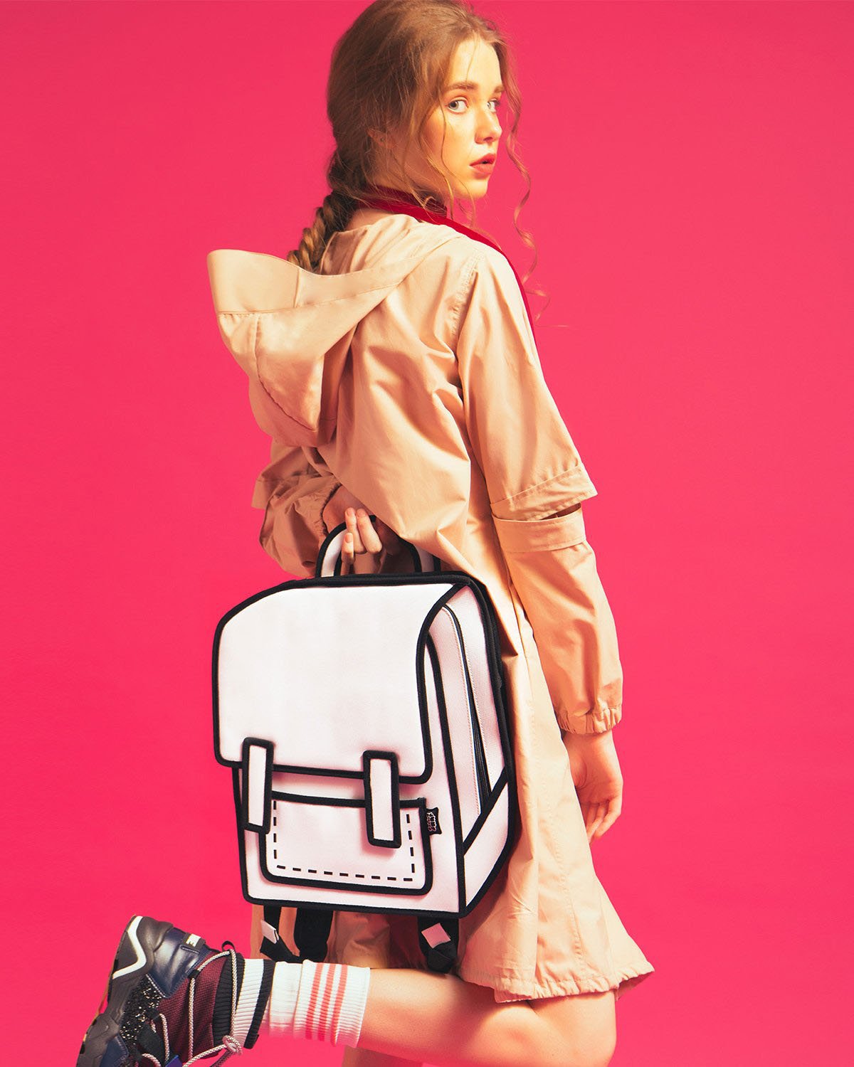 Jump From Paper Backpack Spaceman Graffiti – Tikes Bikes display picture 2