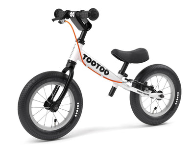 TooToo Black and White Cookie 12" Balance Bike by Yedoo  New OOPS Collection