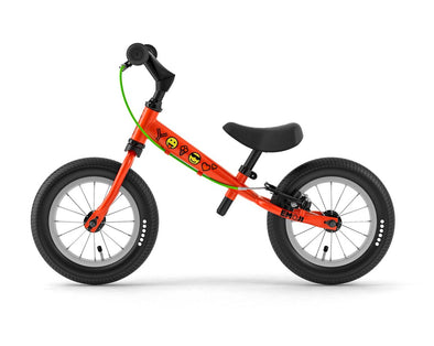 TooToo Emoji 12" Balance Bike by Yedoo Red By tikesbikes
