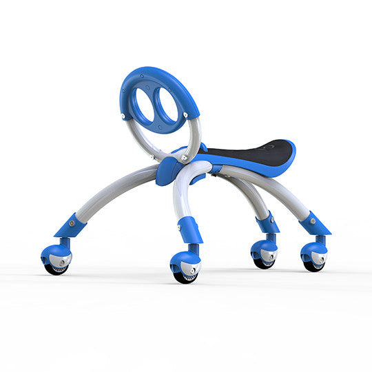 YBIKE Pewi Elite Bike Walking Ride On Toy, Blue