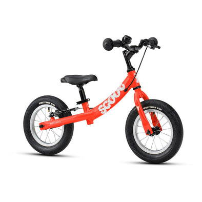 Ridgeback Scoot 12" Balance Bike in Red -Tikes Bikes-  Edit alt text