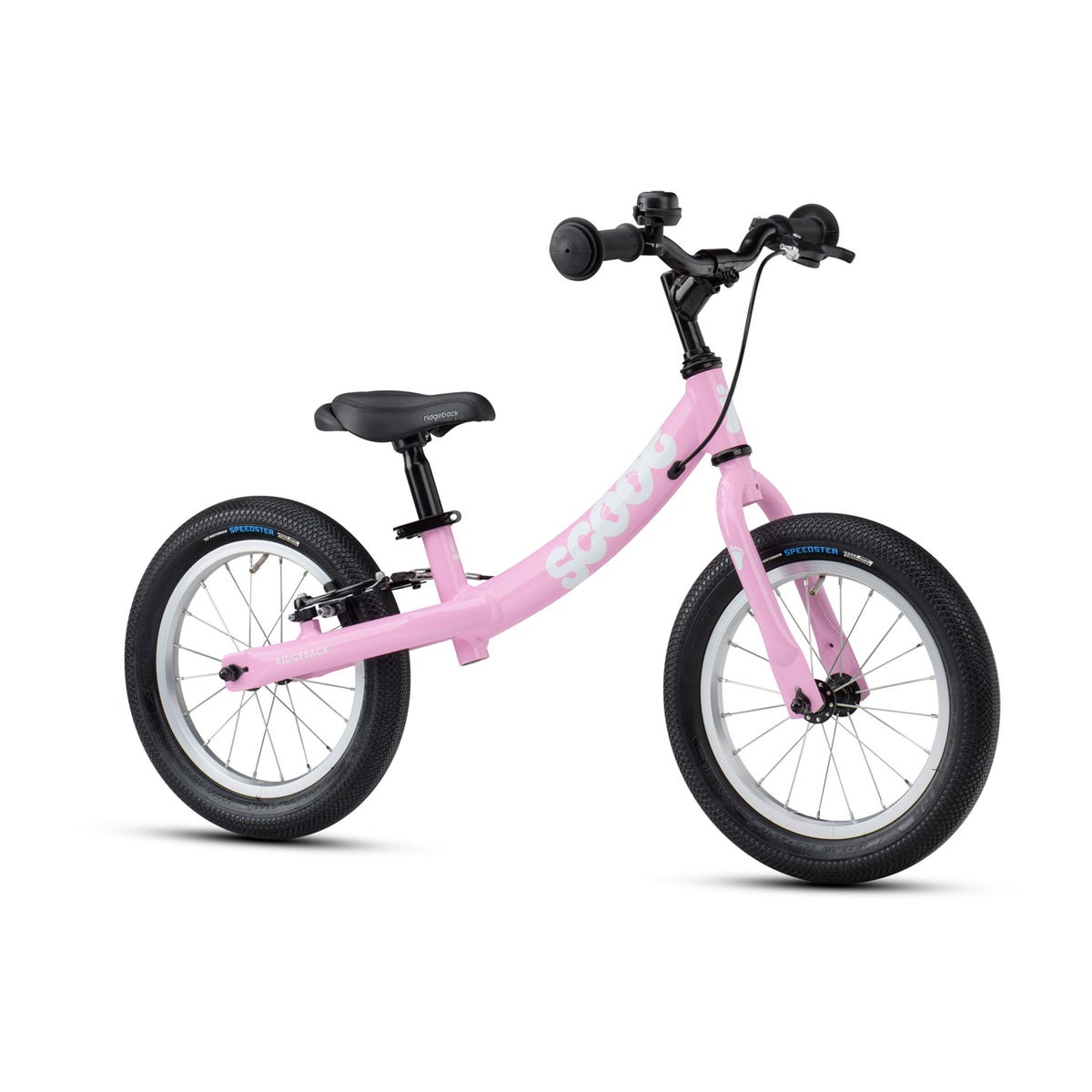 Ridgeback Scoot XL 14 Inch Balance Bike in Pink