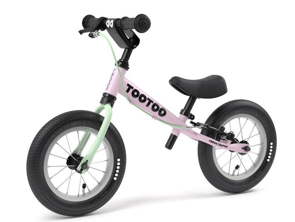 TooToo Pink Lemonade 12" Balance Bike by Yedoo