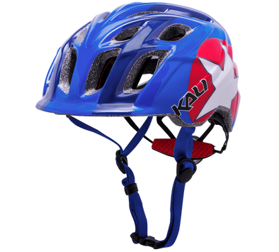 Kali Chakra Child Helmet Star Blue Red