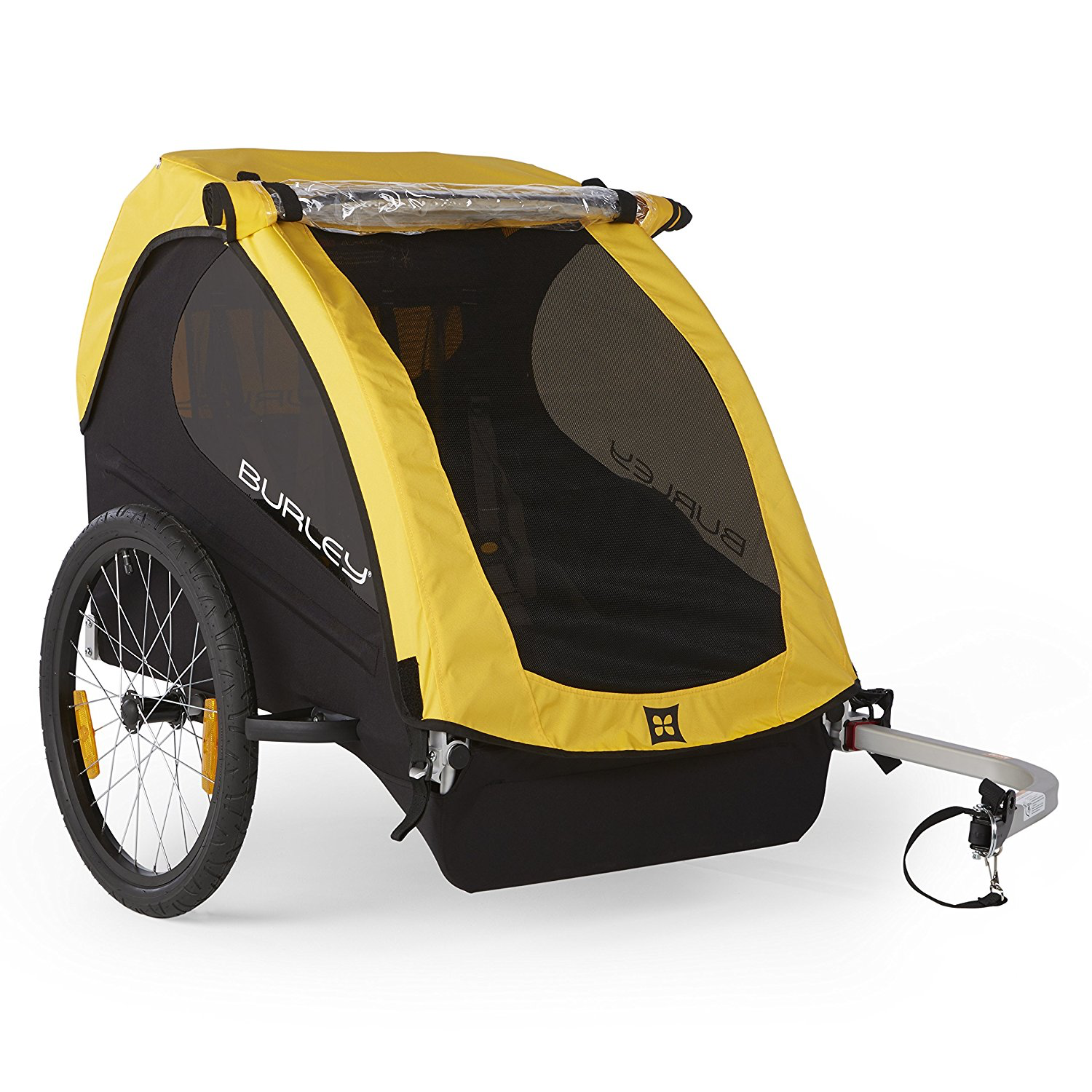 Burley Bee Kids Bike Trailer Yellow Tikes Bikes