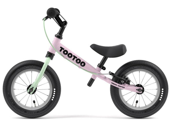 TooToo Pink Lemonade 12" Balance Bike by Yedoo