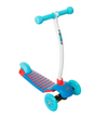 YBIKE Kids GLX Cruze 3-Wheel Kick Scooter, Blue