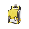 Spaceman Backpack Junior - Color Me In -Minion Yellow- Tikes Bikes