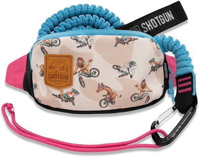 Shotgun MTB Tow Rope +Kids Hip Pack Combo