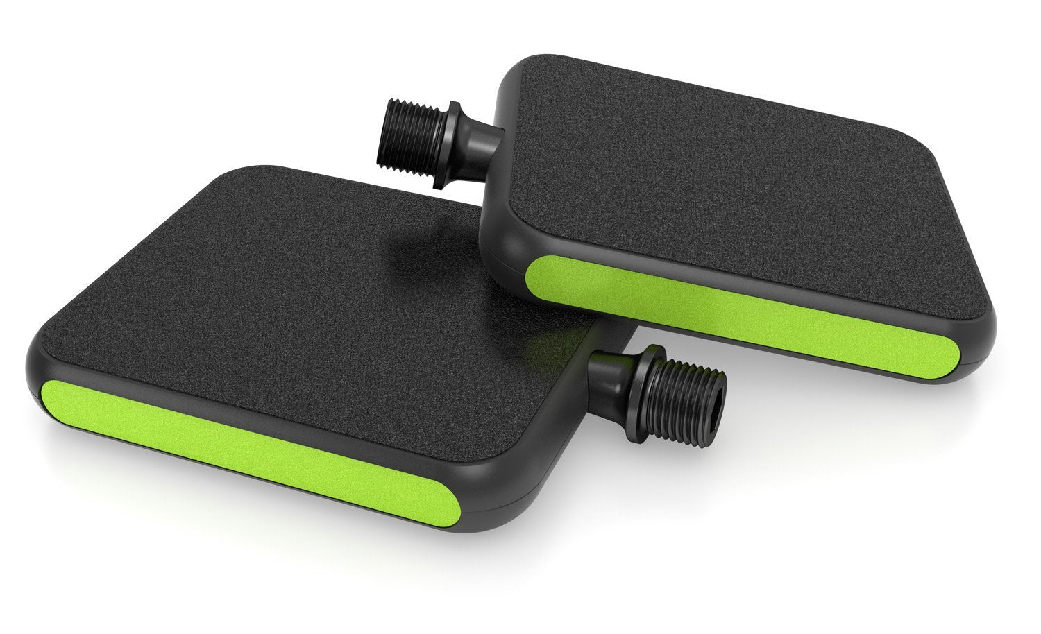 MOTO Reflex Safety Platform Pedals Green