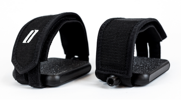 MOTO Platform Pedals with Straps "Motoschlappen"